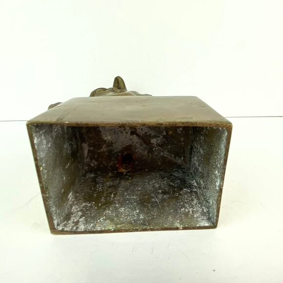 Vintage Brass Horse Head Statue Sculpture Bookend 8" Tall - Picture 8 of 10